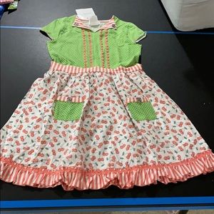 Serendipity cherry dress size 11-12